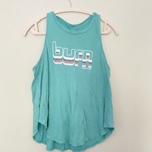Burn Boot Camp Tank with Open Back
